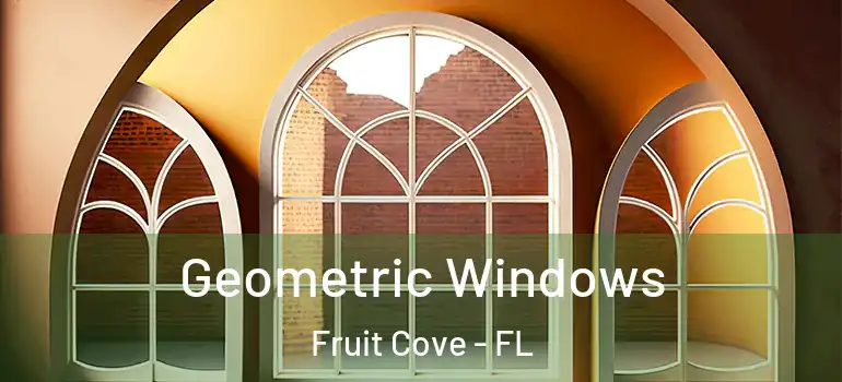  Geometric Windows Fruit Cove - FL