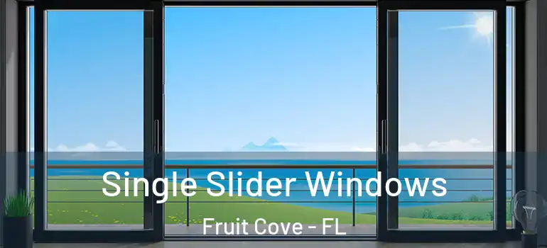  Single Slider Windows Fruit Cove - FL